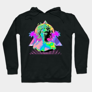 vaporwave medusa Hoodie